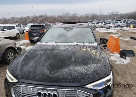 2019 Audi E-Tron Premium Plus from USA, damaged, VIN WA1VAAGEXKB012605